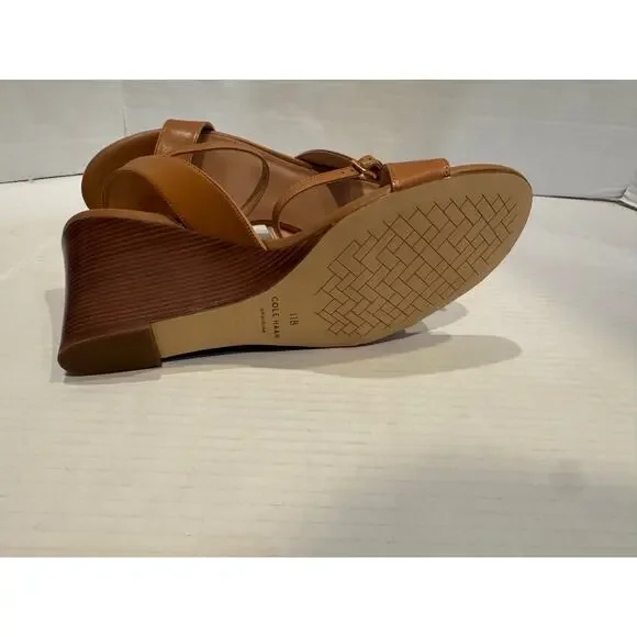 Cole Haan Women's Josie Wedge Sandal Size 11B Nwob - Picture 8 of 9